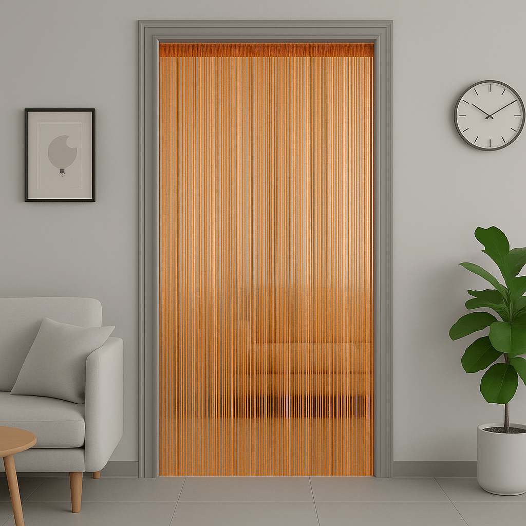 Rideau de Porte - Orange Orange / 100x200cm