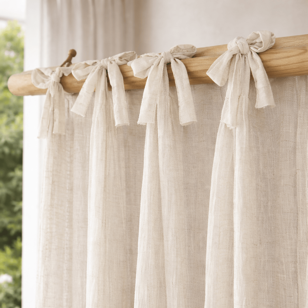 Rideau en Lin - Noué