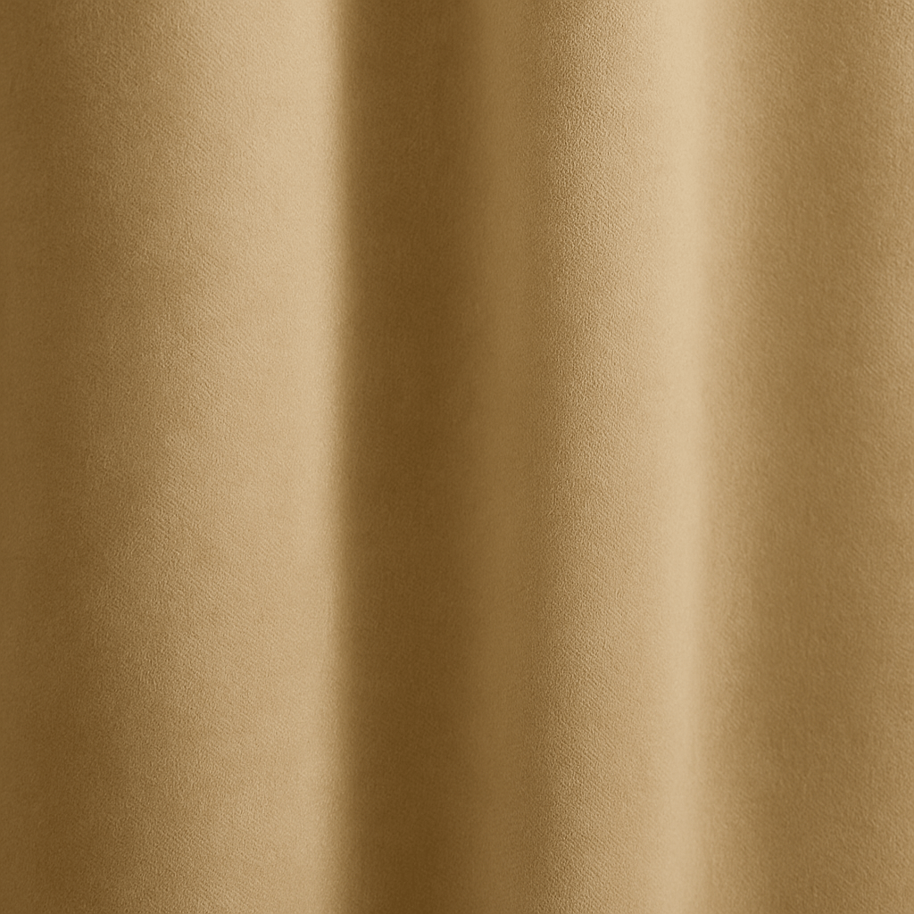 Rideau en Velours - Beige