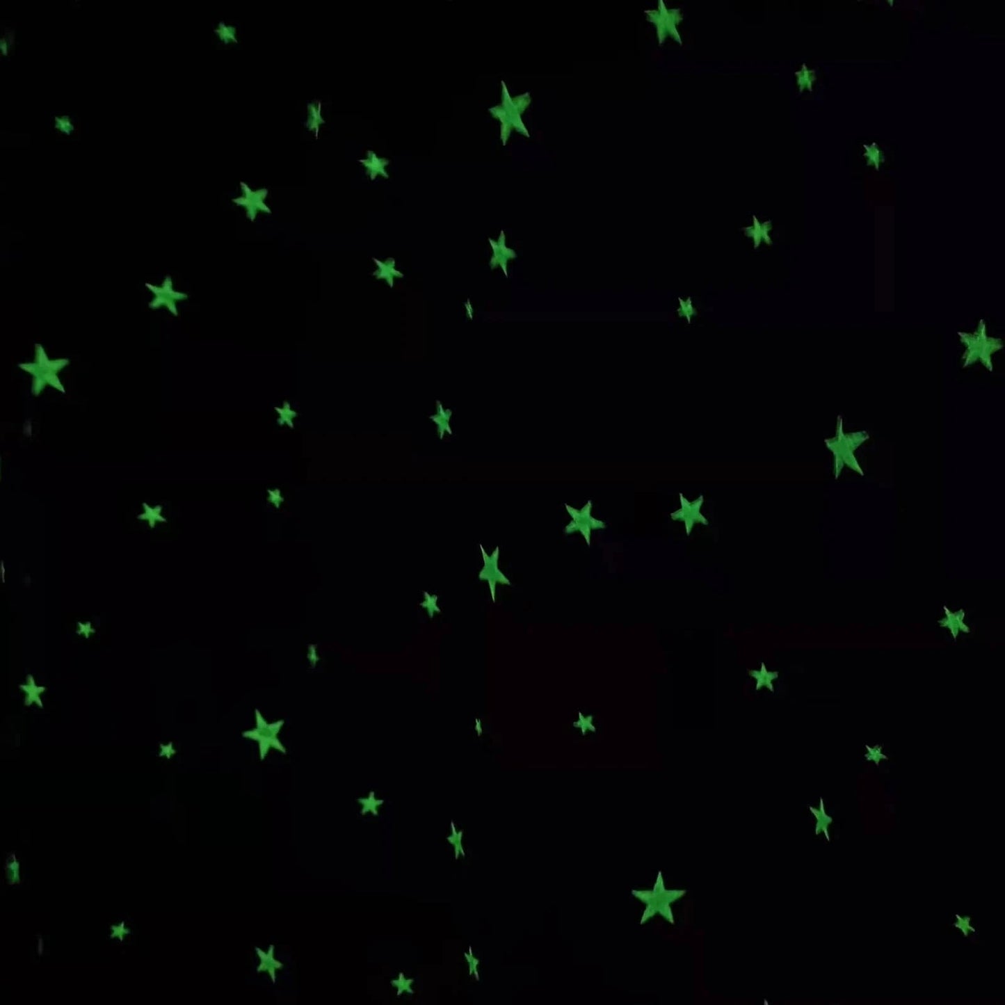 Rideau Enfants - Étoiles Fluorescentes