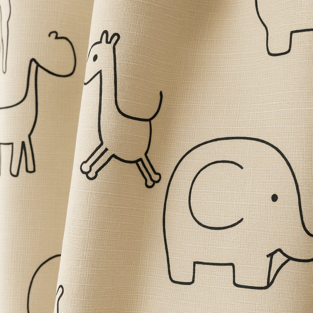Rideau Enfants - Occultant Animaux