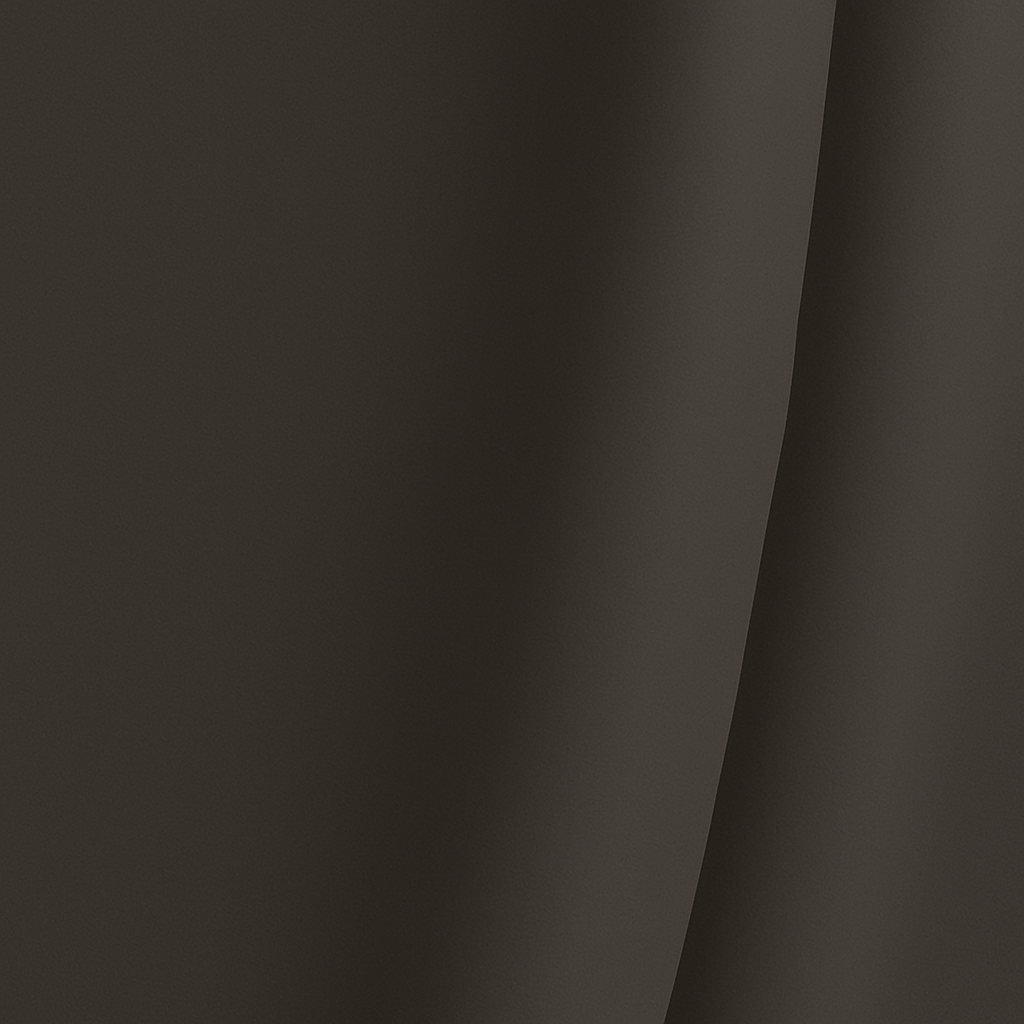 Rideau Thermique - Gris Foncé Gris Foncé / 1pc 100x250cm / Passe-Tringle