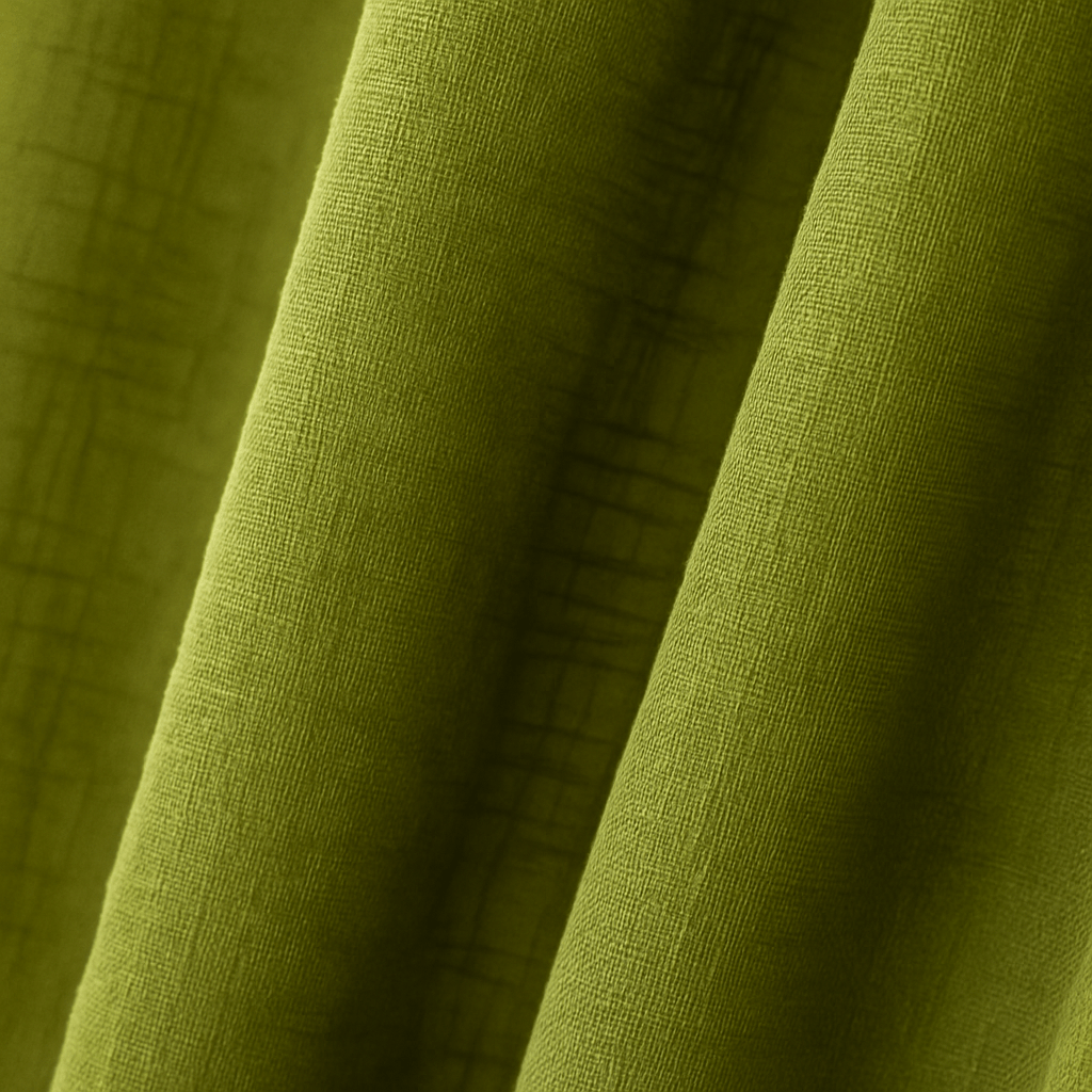 Rideau Voilage - Kaki Kaki / 1pc 100x200cm / Oeillets