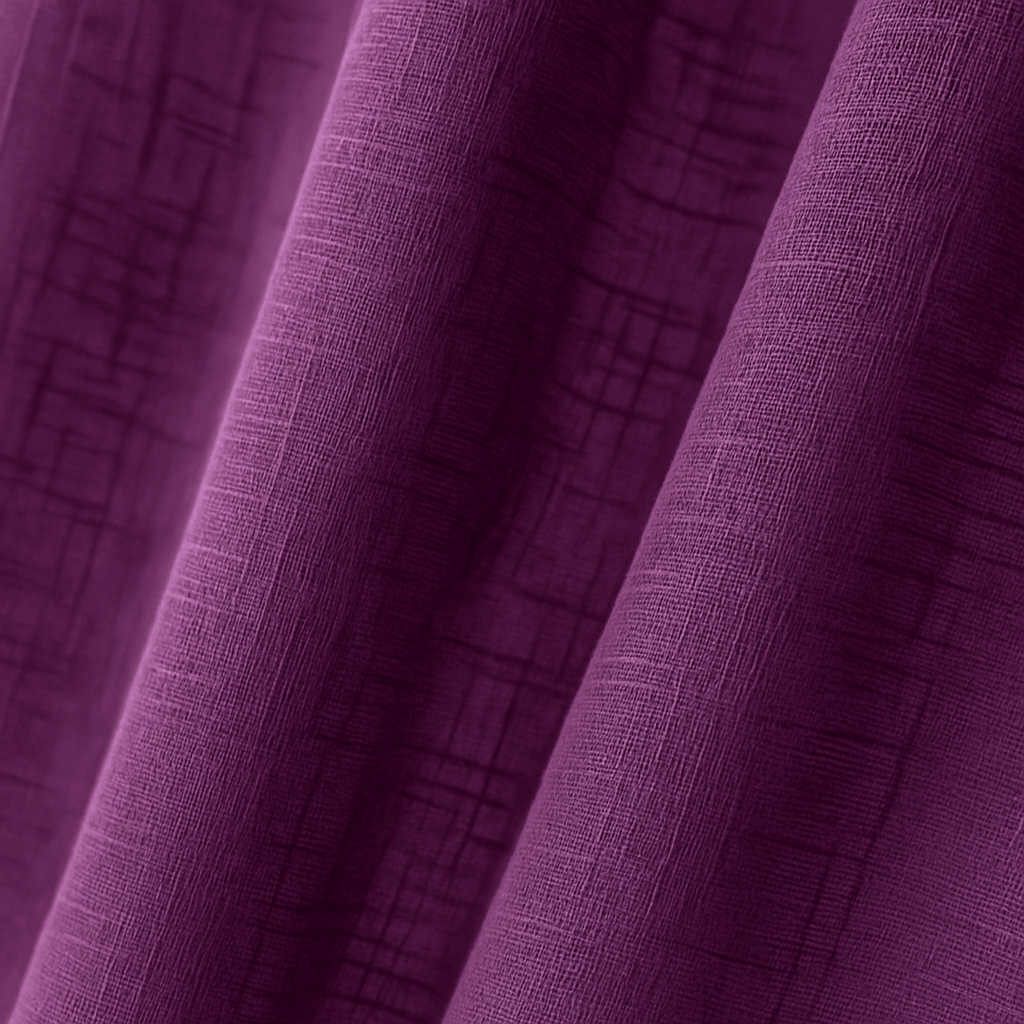 Rideau Voilage - Violet Violet / 1pc 100x200cm / Oeillets