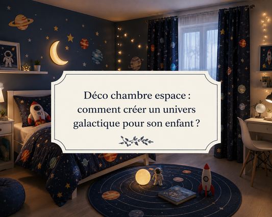 Déco chambre espace : comment créer un univers galactique pour son enfant ?