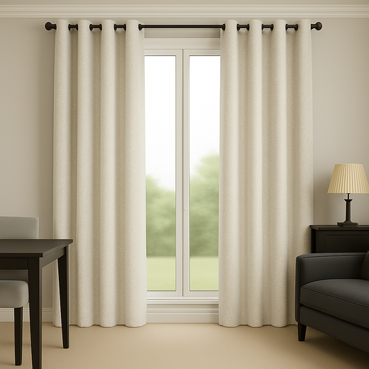 Rideau en Gaze de Coton - Beige 