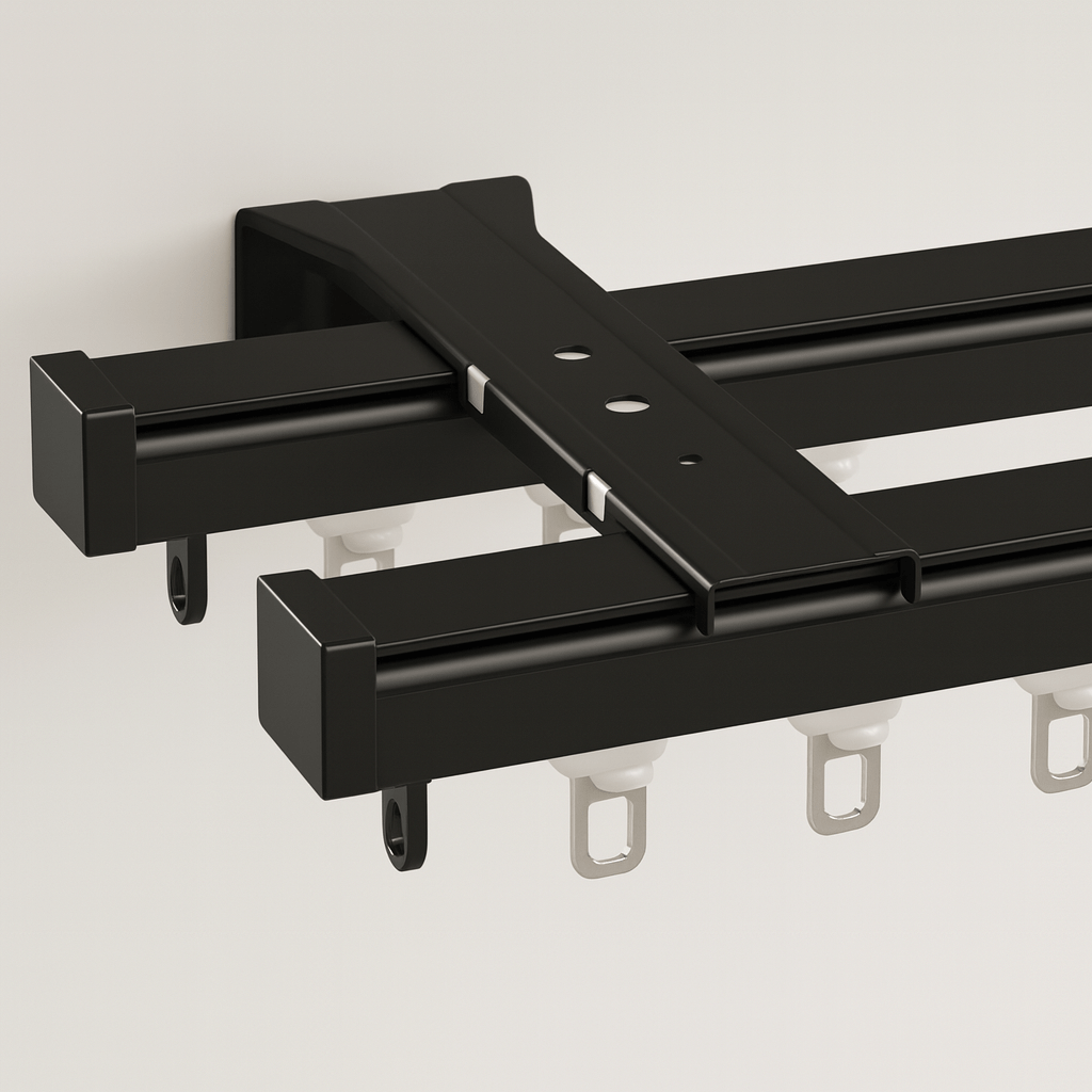 Double Rail - Silencieux Noir
