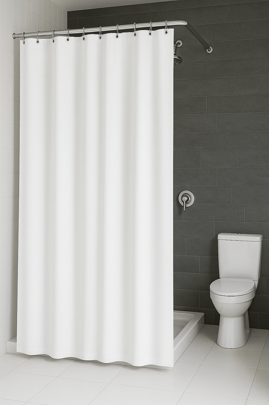 Rideau de Douche - Blanc Blanc / 80x180cm