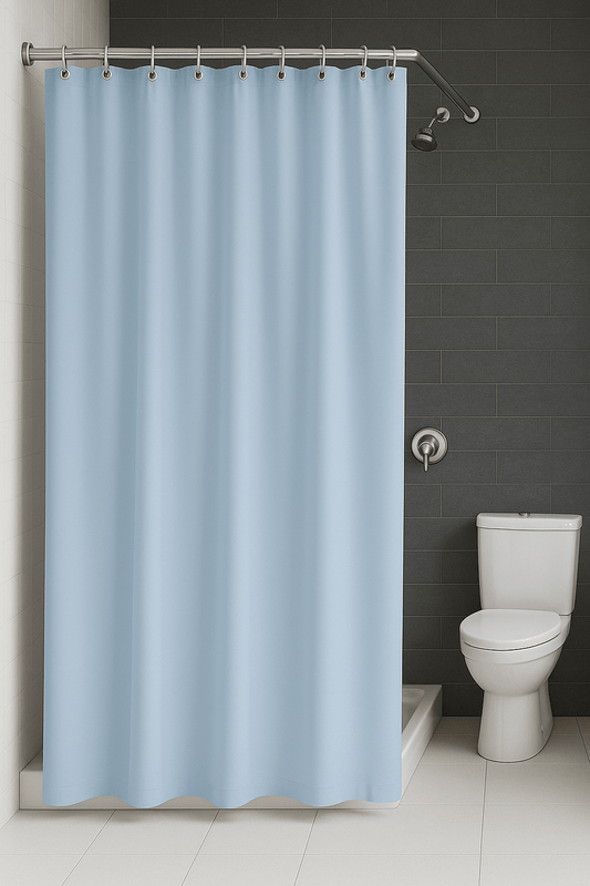 Rideau de Douche - Bleu Bébé Bleu Bébé / 80x180cm