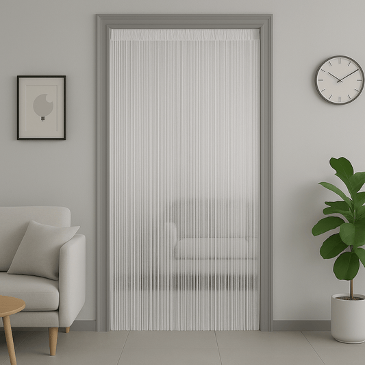 Rideau de Porte - Blanc Blanc / 100x200cm