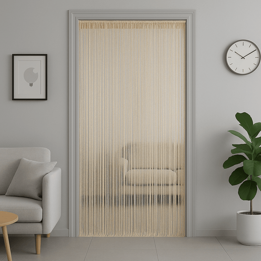 Rideau de Porte - Champagne Champagne / 100x200cm