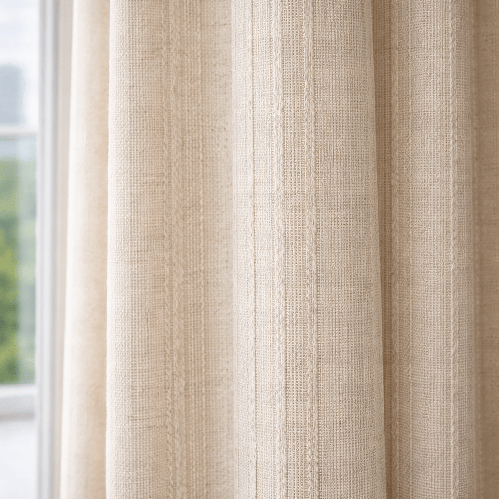 Rideau en Lin - Beige Naturel