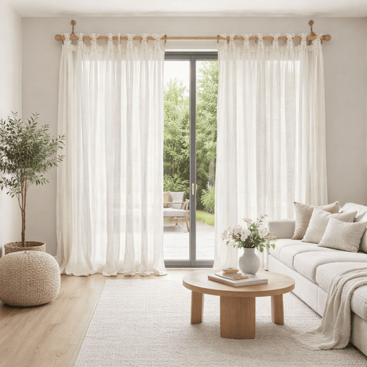 Rideau en Lin - Noué