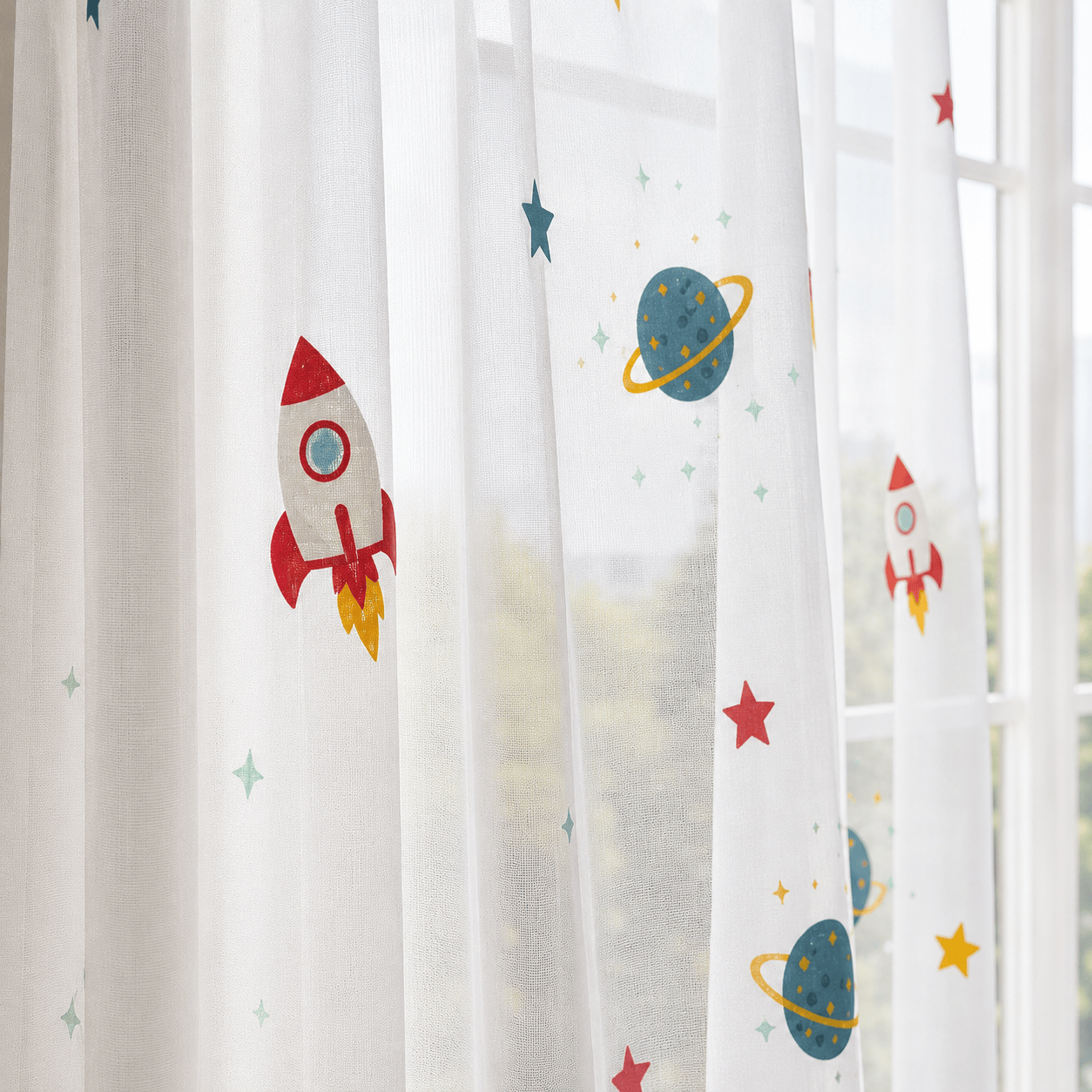 Rideau Enfant - Voilage Espace