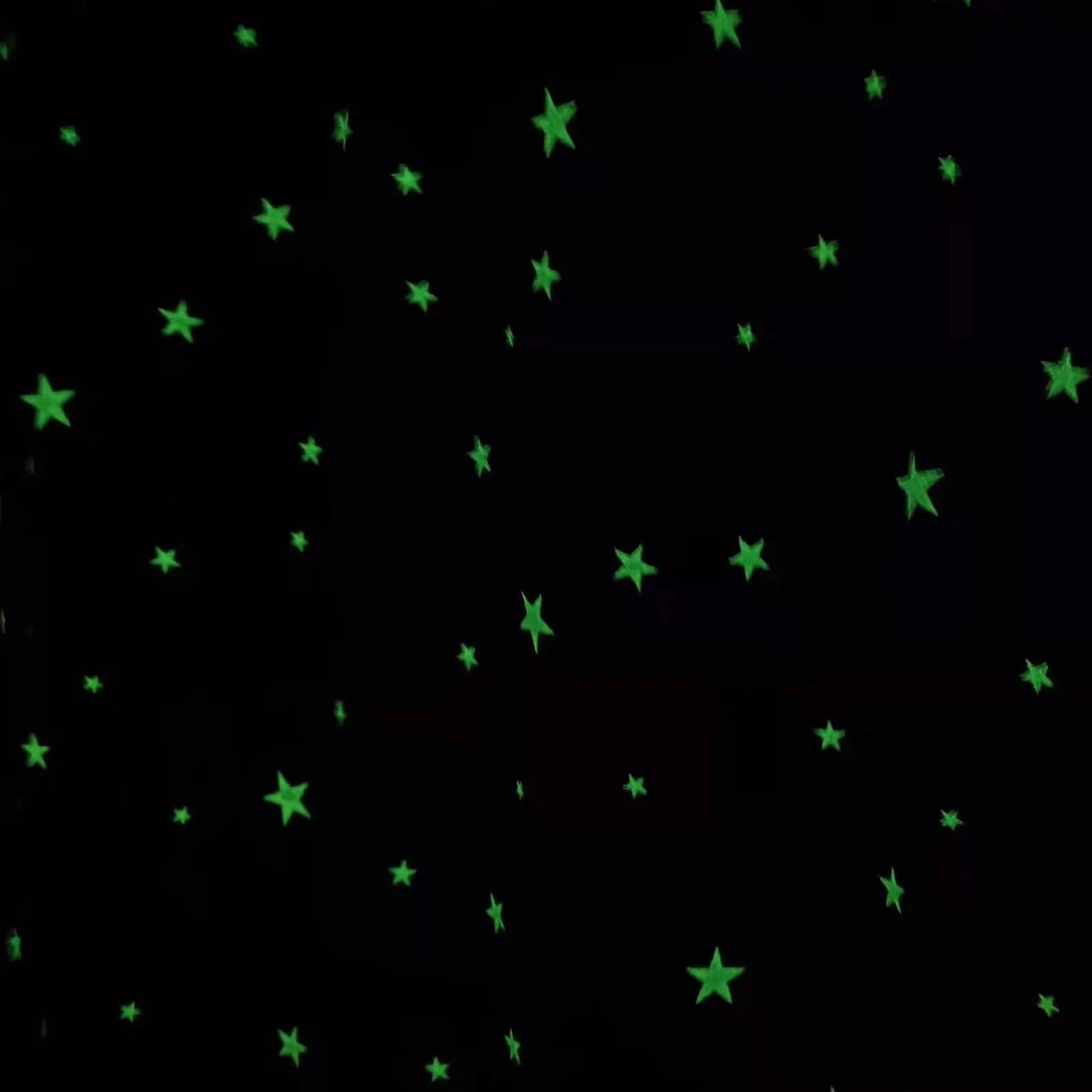 Rideau Enfants - Étoiles Fluorescentes