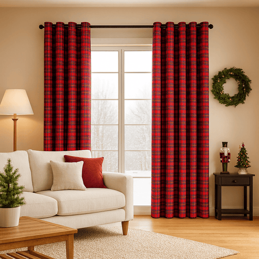 Rideau Occultant – Tartan Rouge