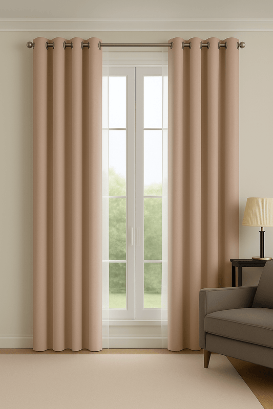Rideau Thermique - Rose Poudré Rose Poudré / 1pc 100x250cm / Passe-Tringle