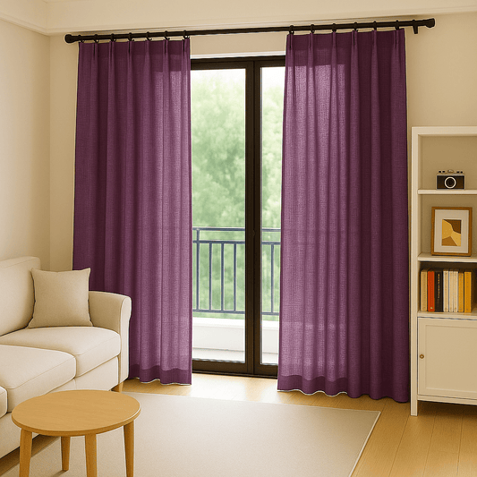 Rideau Voilage - Violet